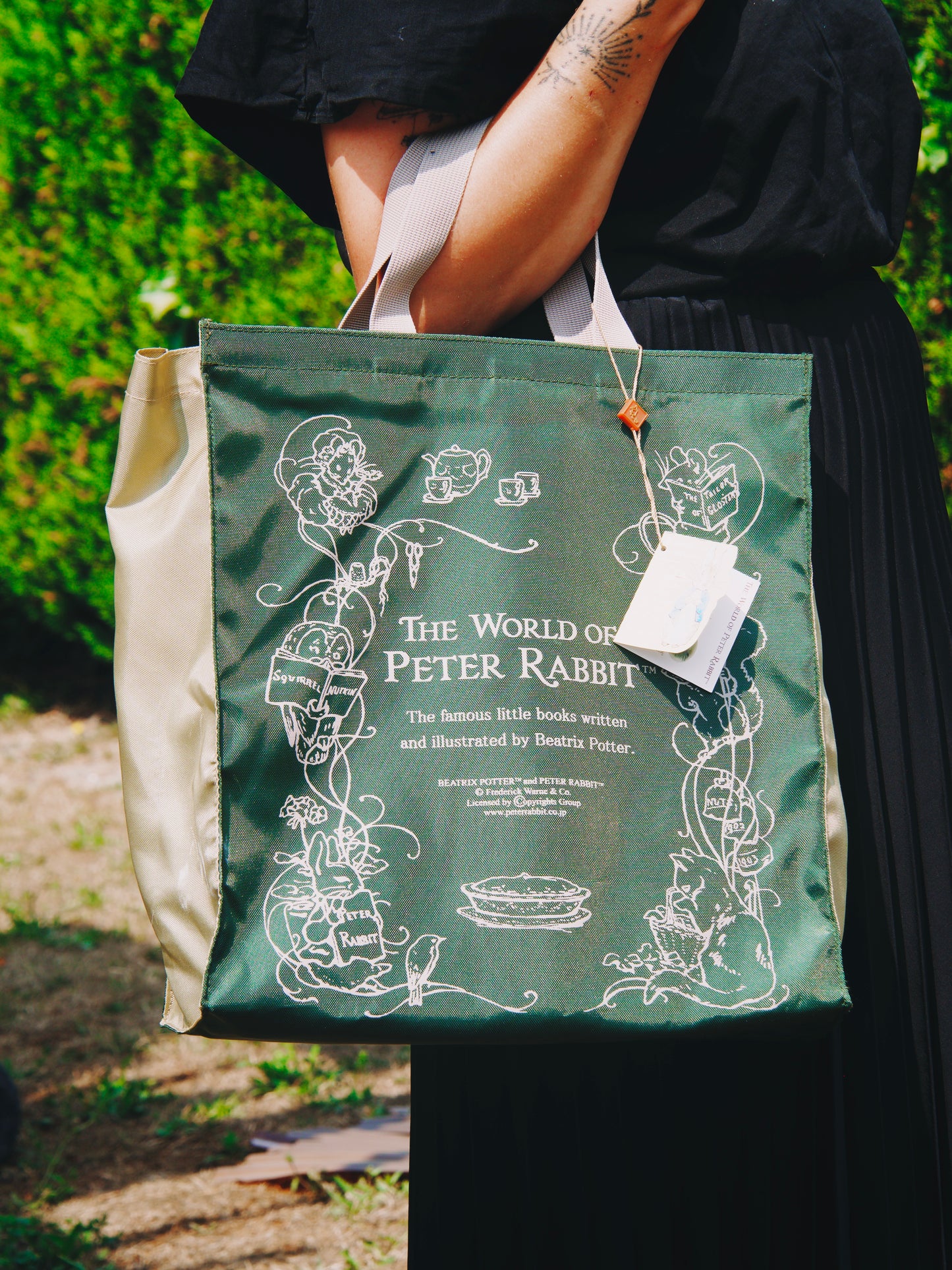Grand Tote Bag / Cabas "The World of Peter Rabbit" – Beatrix Potter (Neuf avec étiquette)