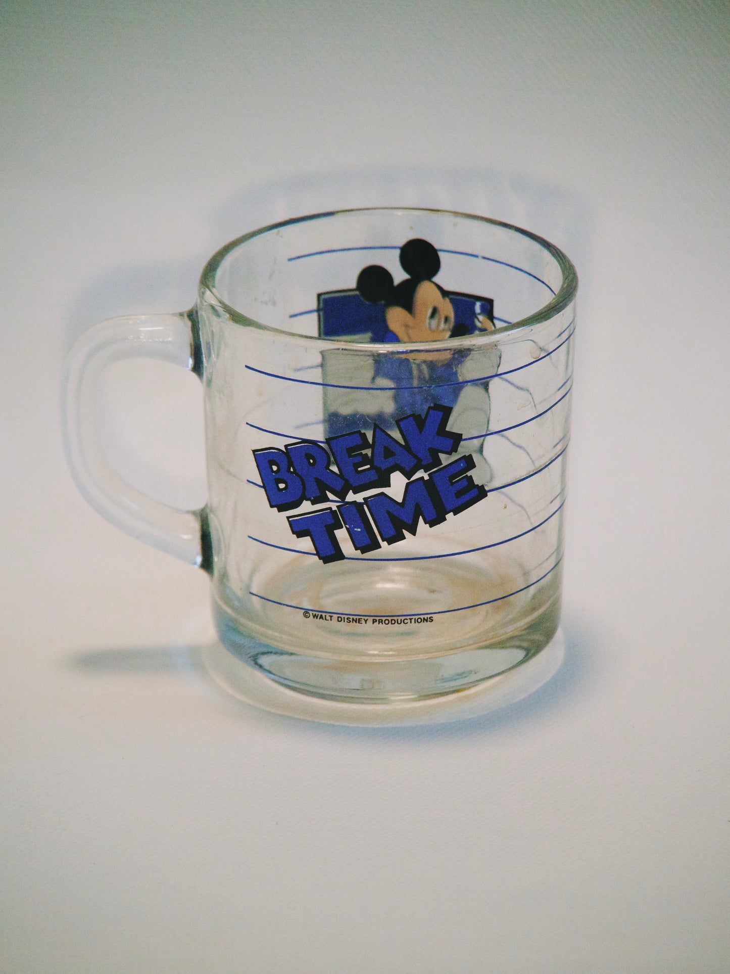 Mug en verre Mickey - Break Time