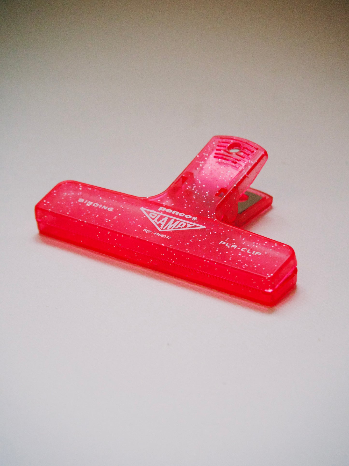 Pince PENCO - Rose pailletée