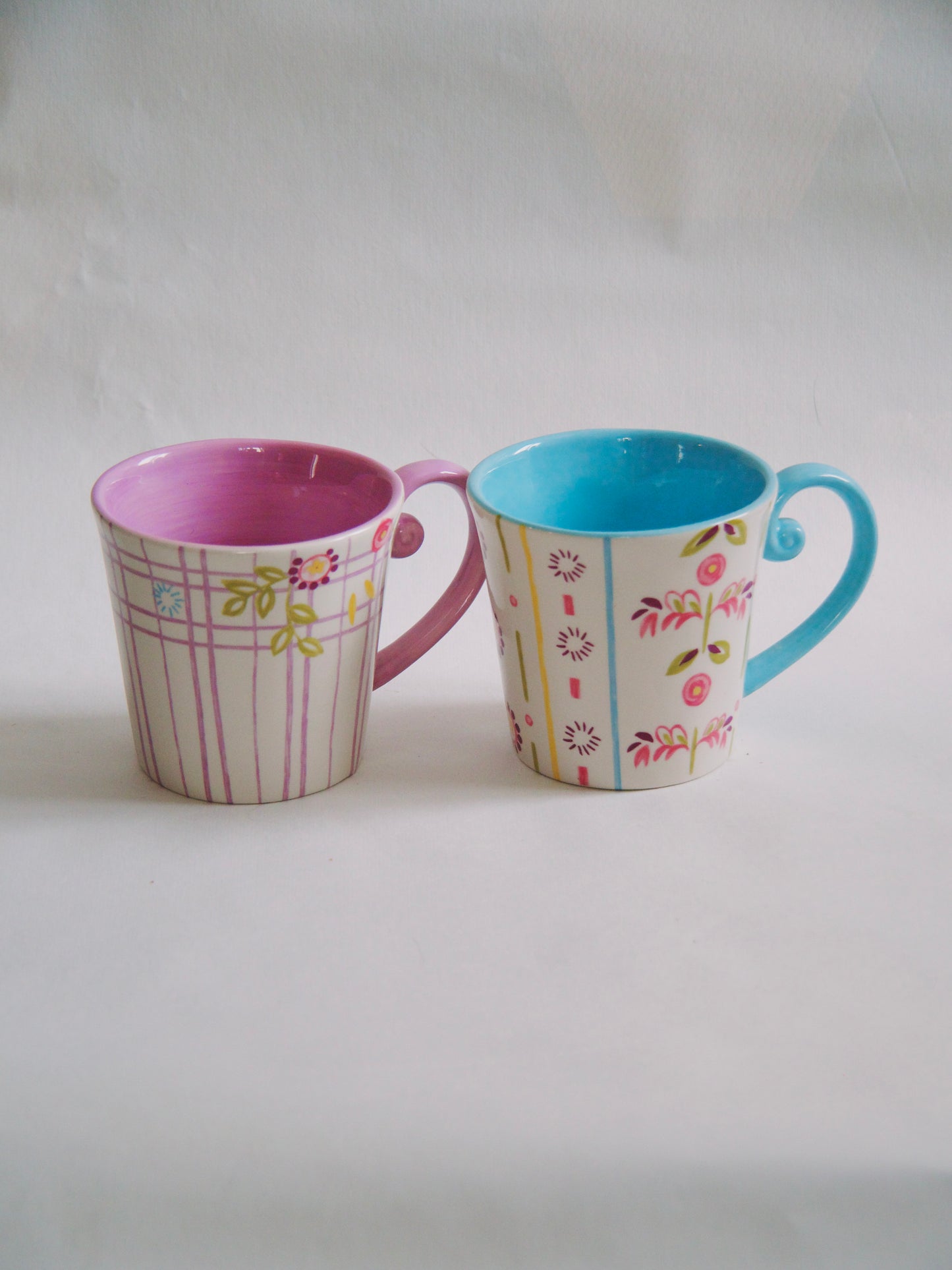 Duo Tasses Folk / pastels