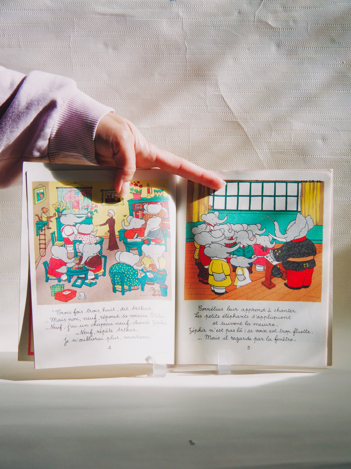 Livre "Vive le Roi Babar" édition 1975