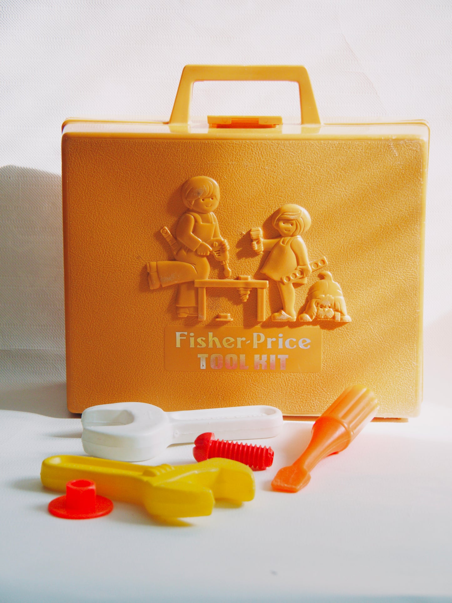 Boite à outils vintage Fisher Price