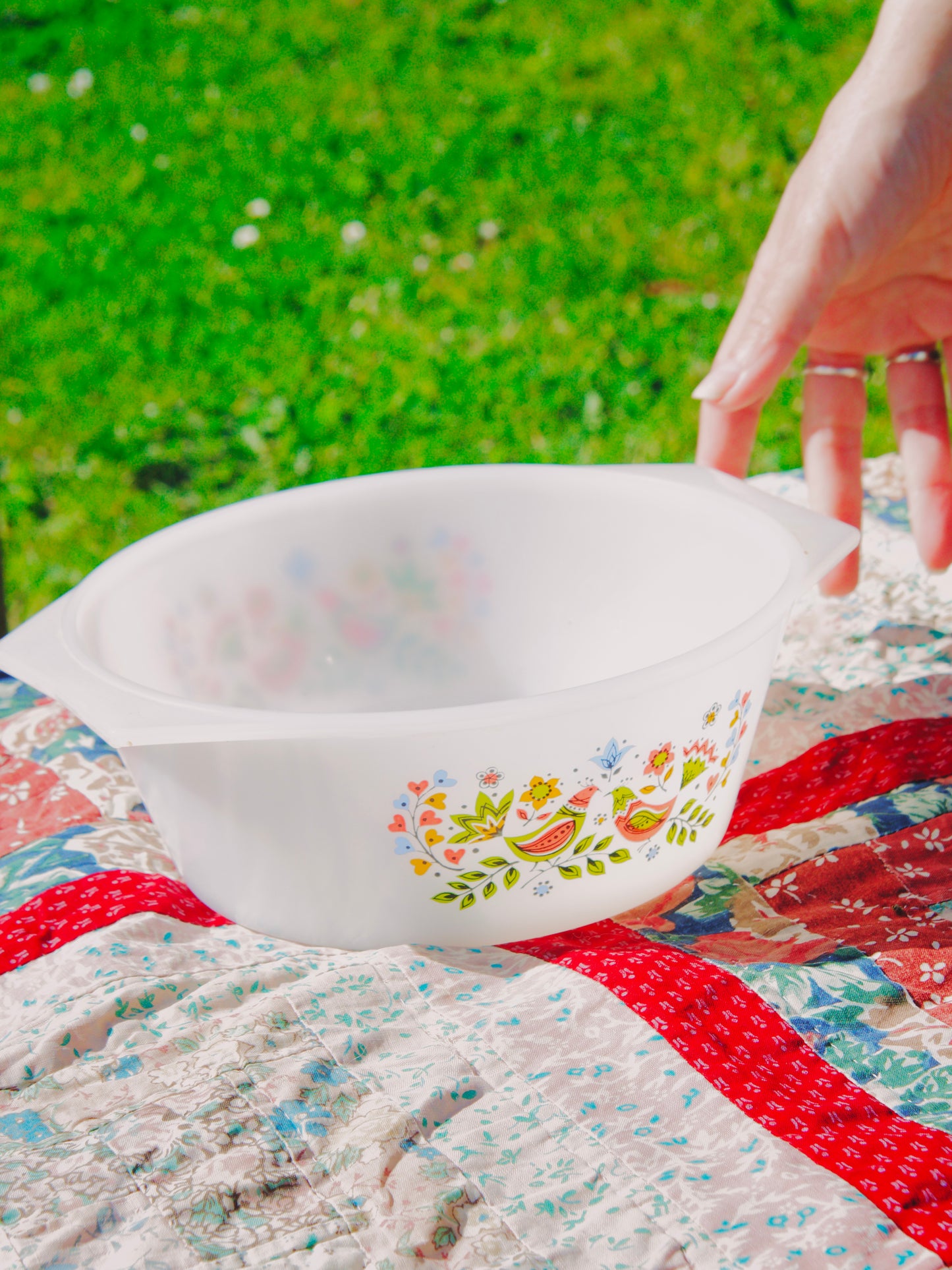 Plat Arcopal en opaline