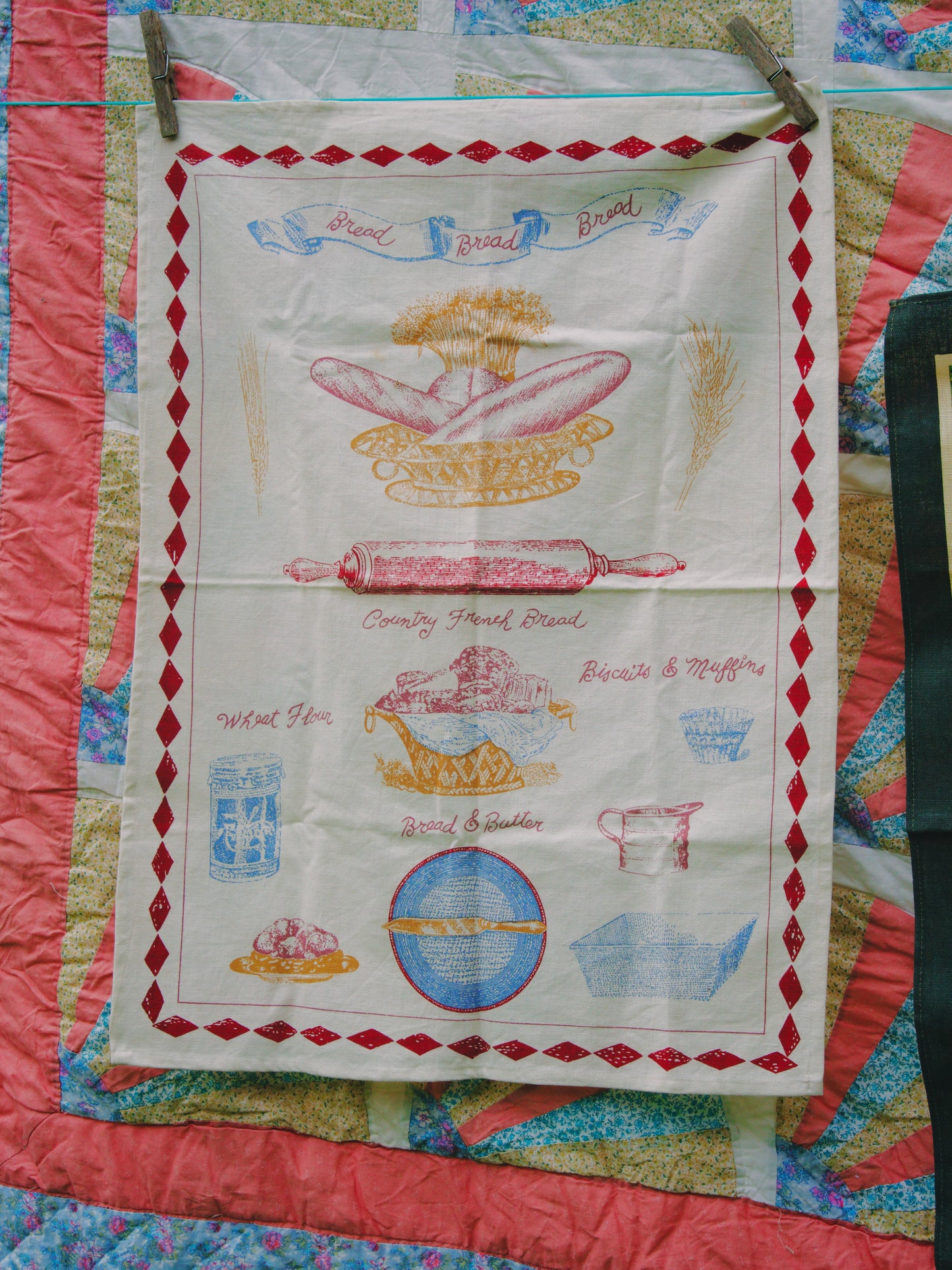 Tea towel boulangerie