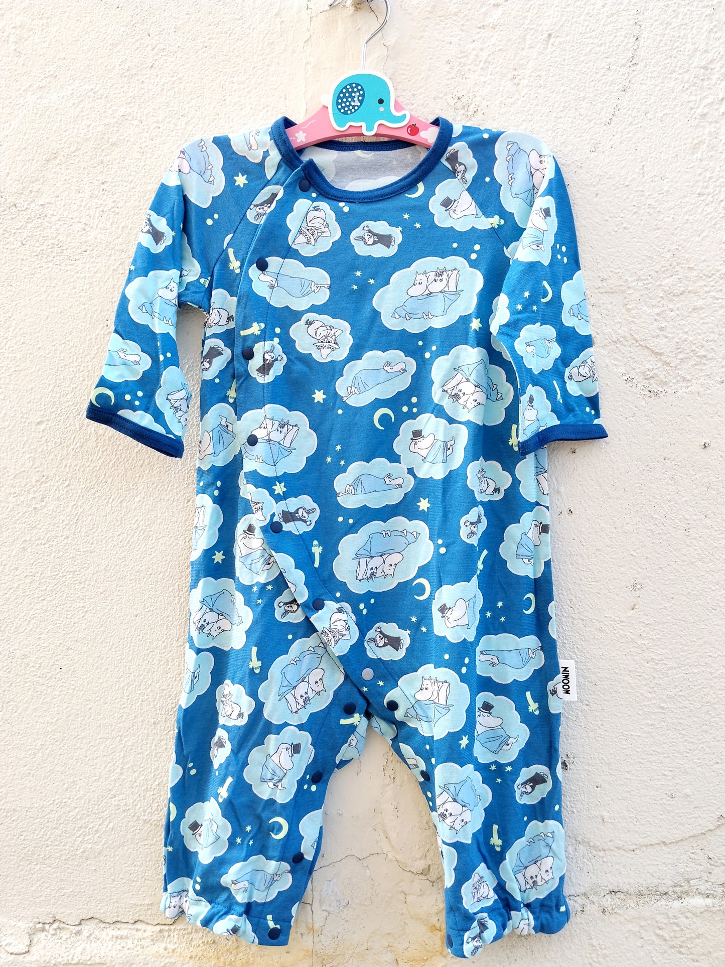 Grenouillère Moomin bleue