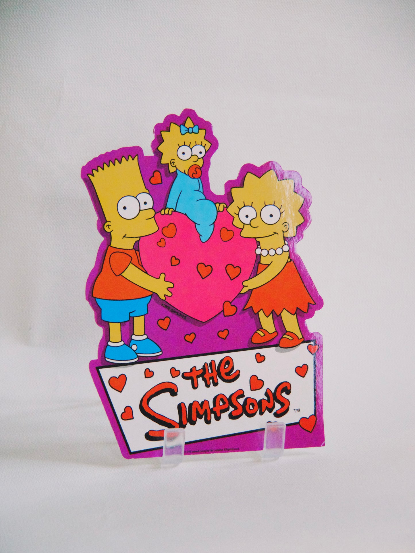 Carte postale Les Simpsons