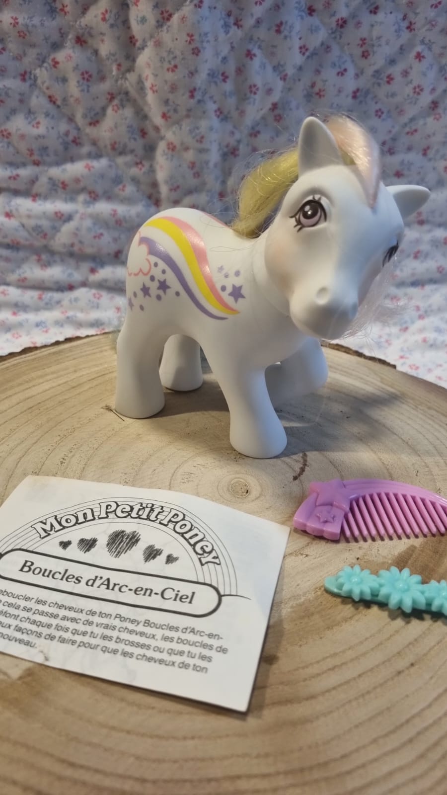 Mon Petit Poney G1 Vintage - Boucle d'Arc-en-ciel