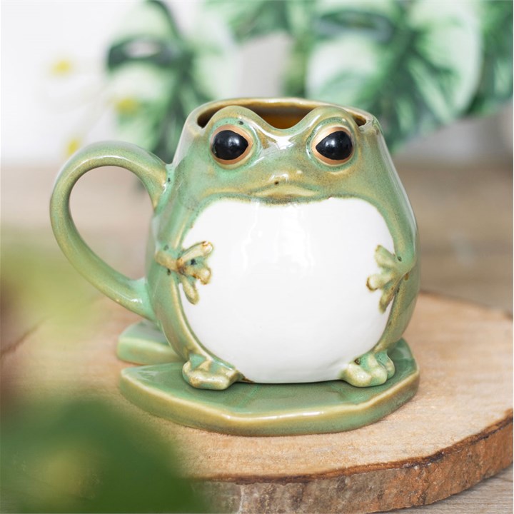 Mug Grenouille et coupelle nénuphar