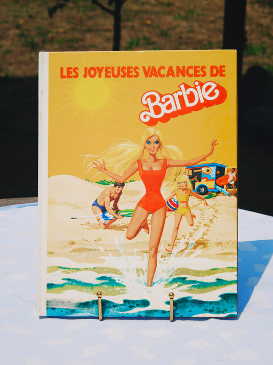 Livre illustré vintage « Les joyeuses vacances de Barbie » (Années 70) – Éditions Whitman / Hachette