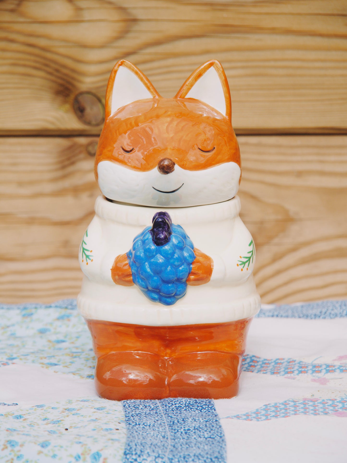 Bruleur à fondants renard et pull cosy