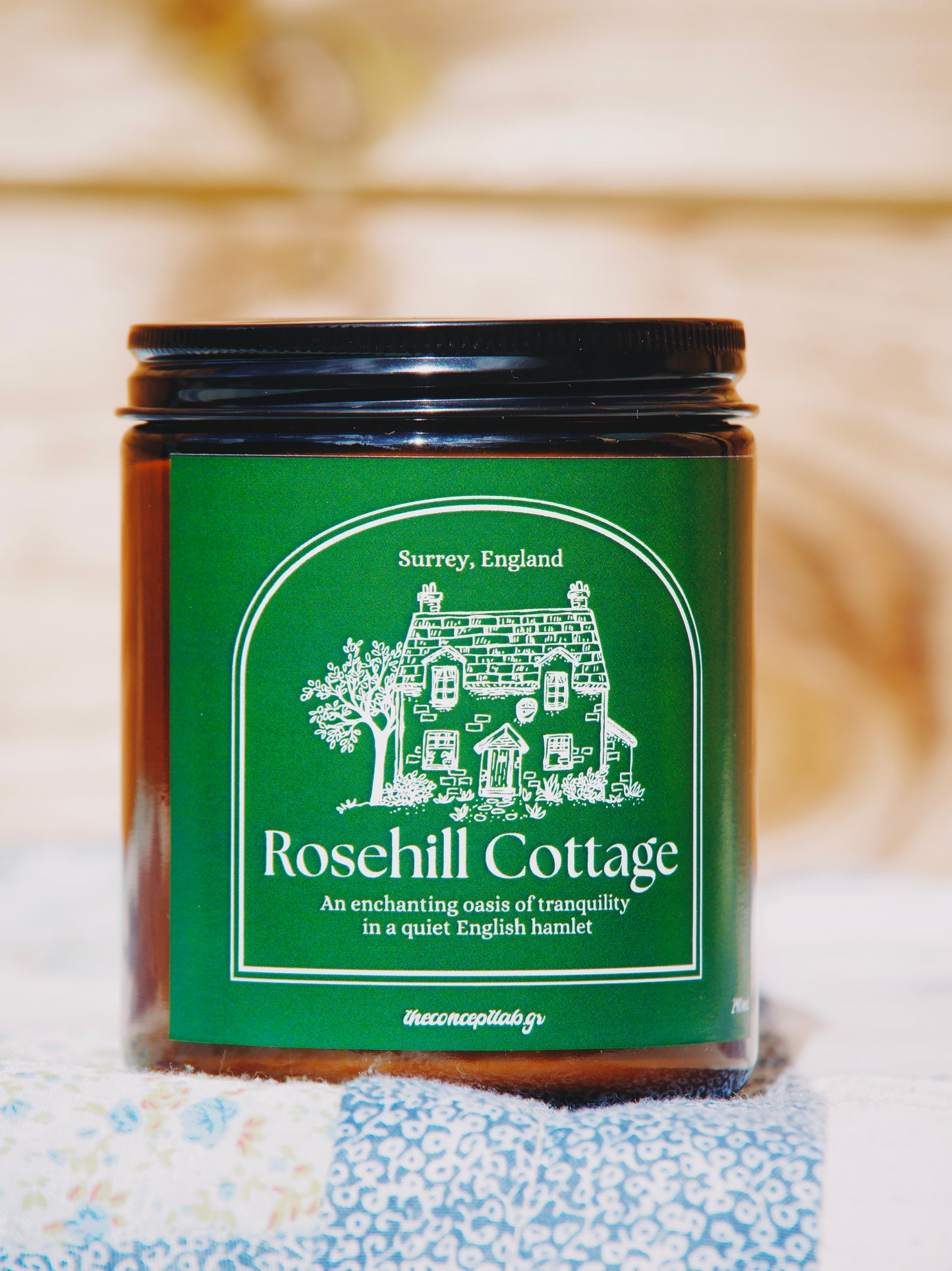 Bougie Rosehill Cottage inspirée du film The Holiday