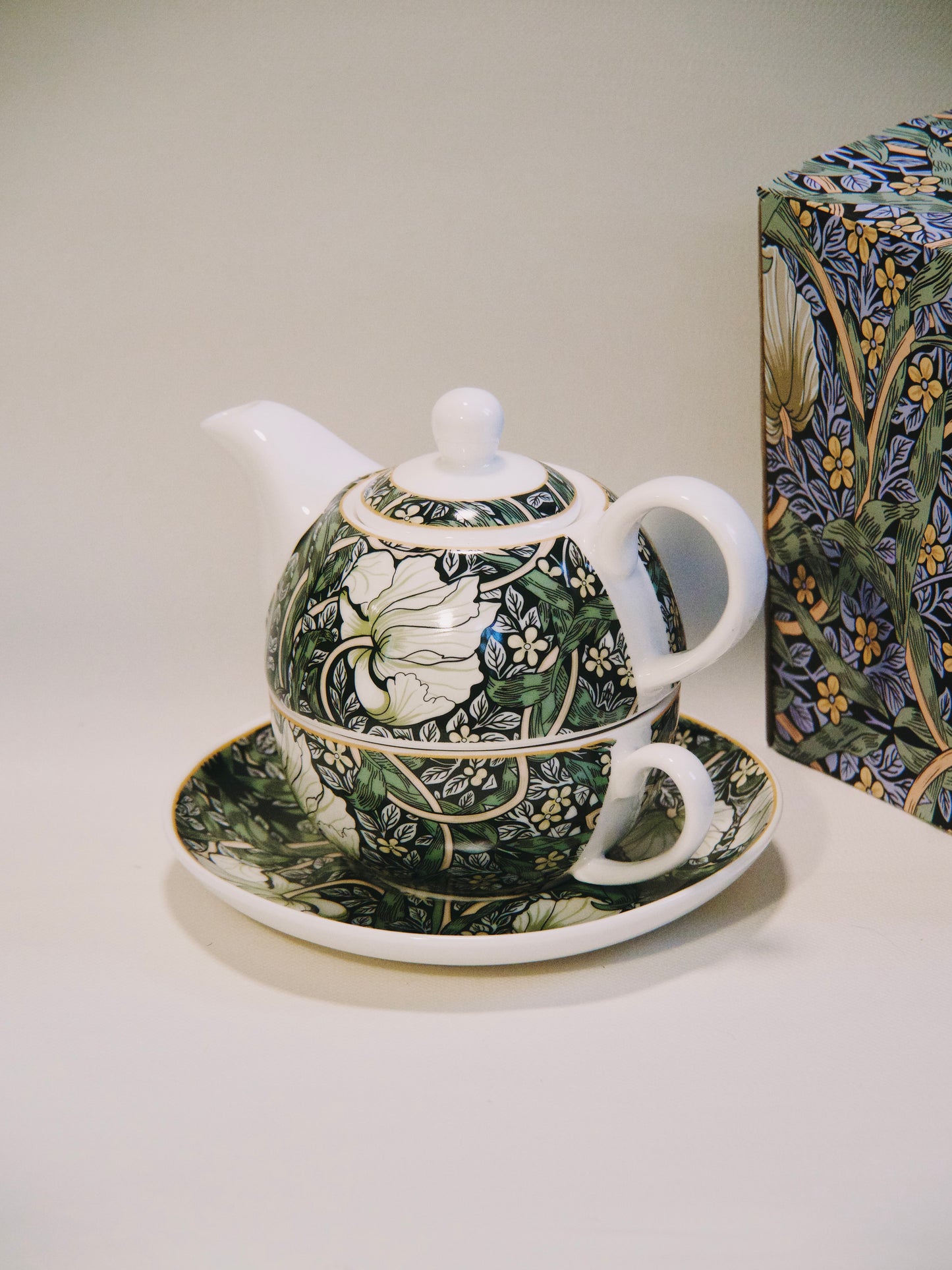 Service "Tea for One" William Morris – Motif Pimpernel