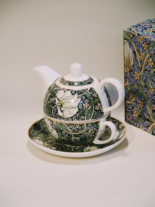 Service "Tea for One" William Morris – Motif Pimpernel