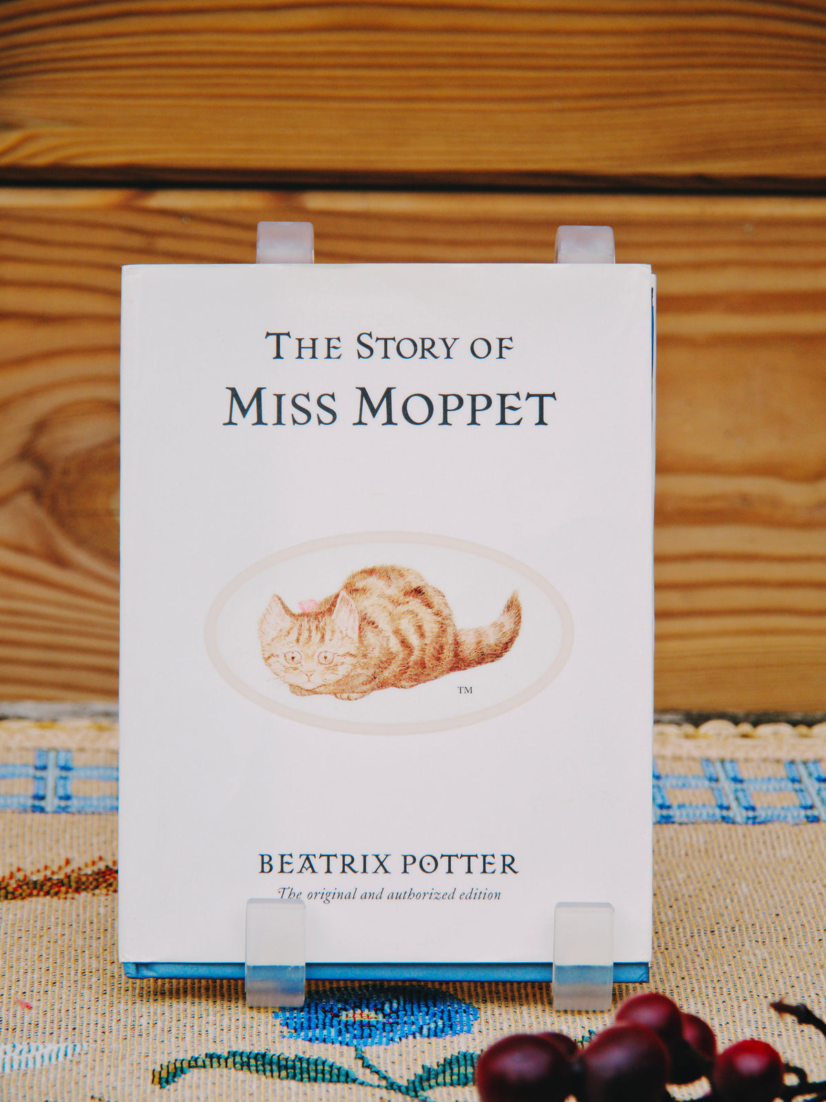 Livre en anglais de Beatrix Potter : The story of Miss Moppet