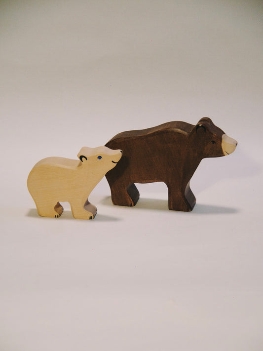 Duo d'ours Holztiger