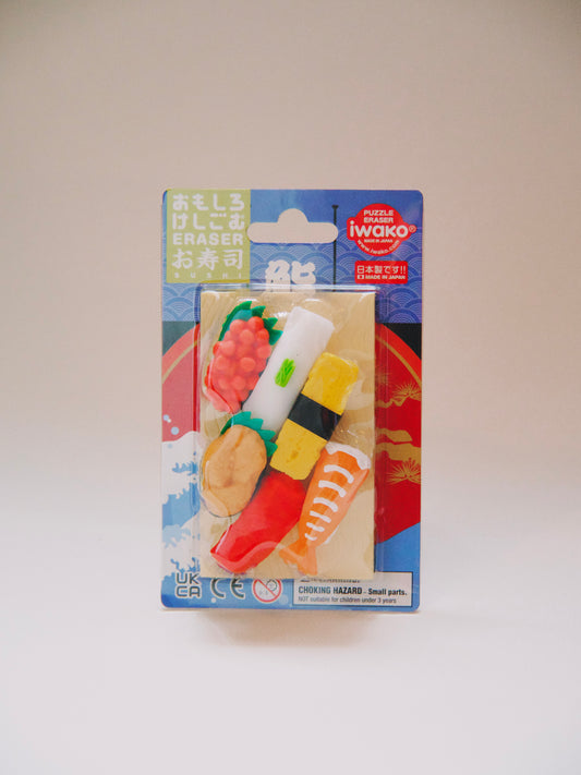 Gommes Iwako - Sushis