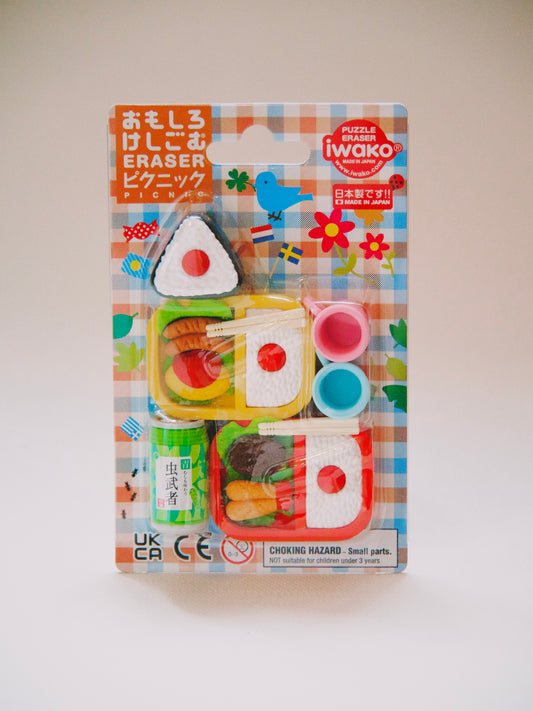 Gommes IWAKO - Onigiri & Bentos