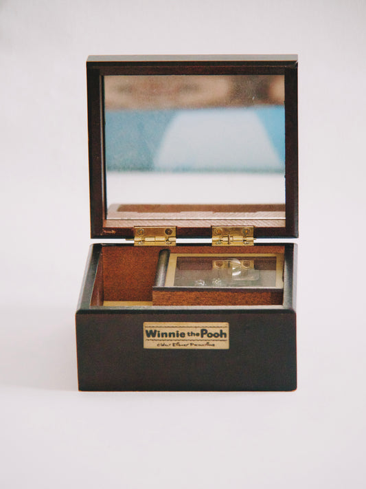 Boite à Musique en bois - Winnie L'Ourson
