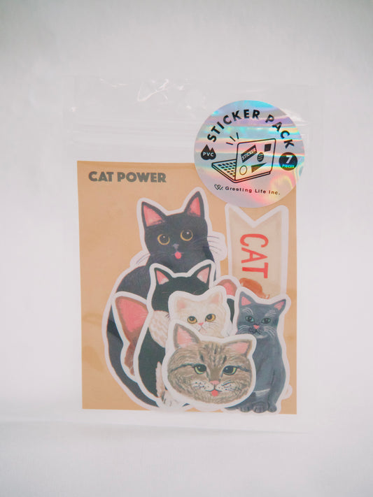 Pack de stickers - Cat Power