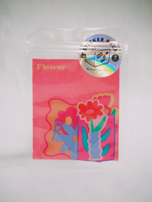 Pack de stickers - Flower Power