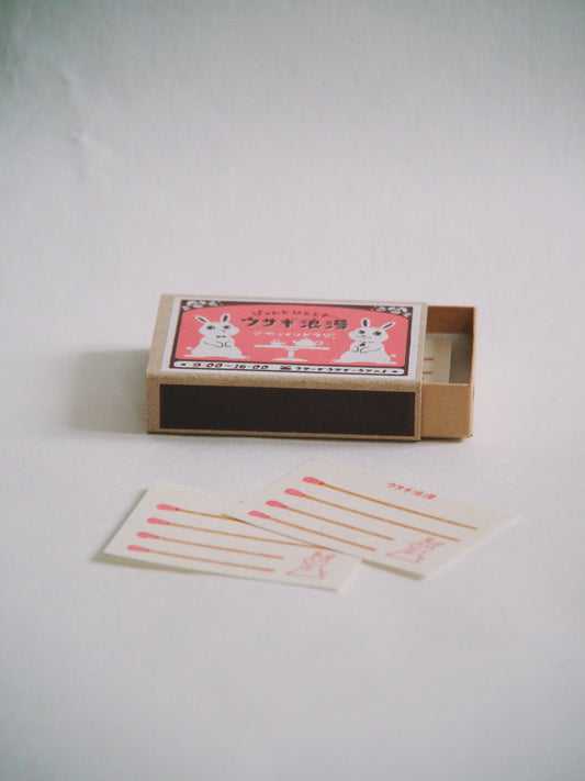 Bloc-notes Furukawa Matchbook - Romance entre lapins