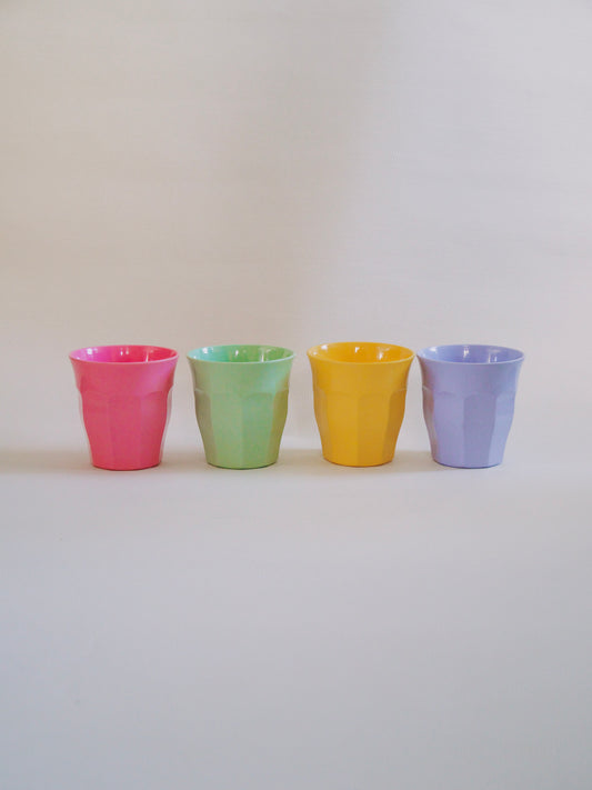 lots de 4 verres RICE colorés