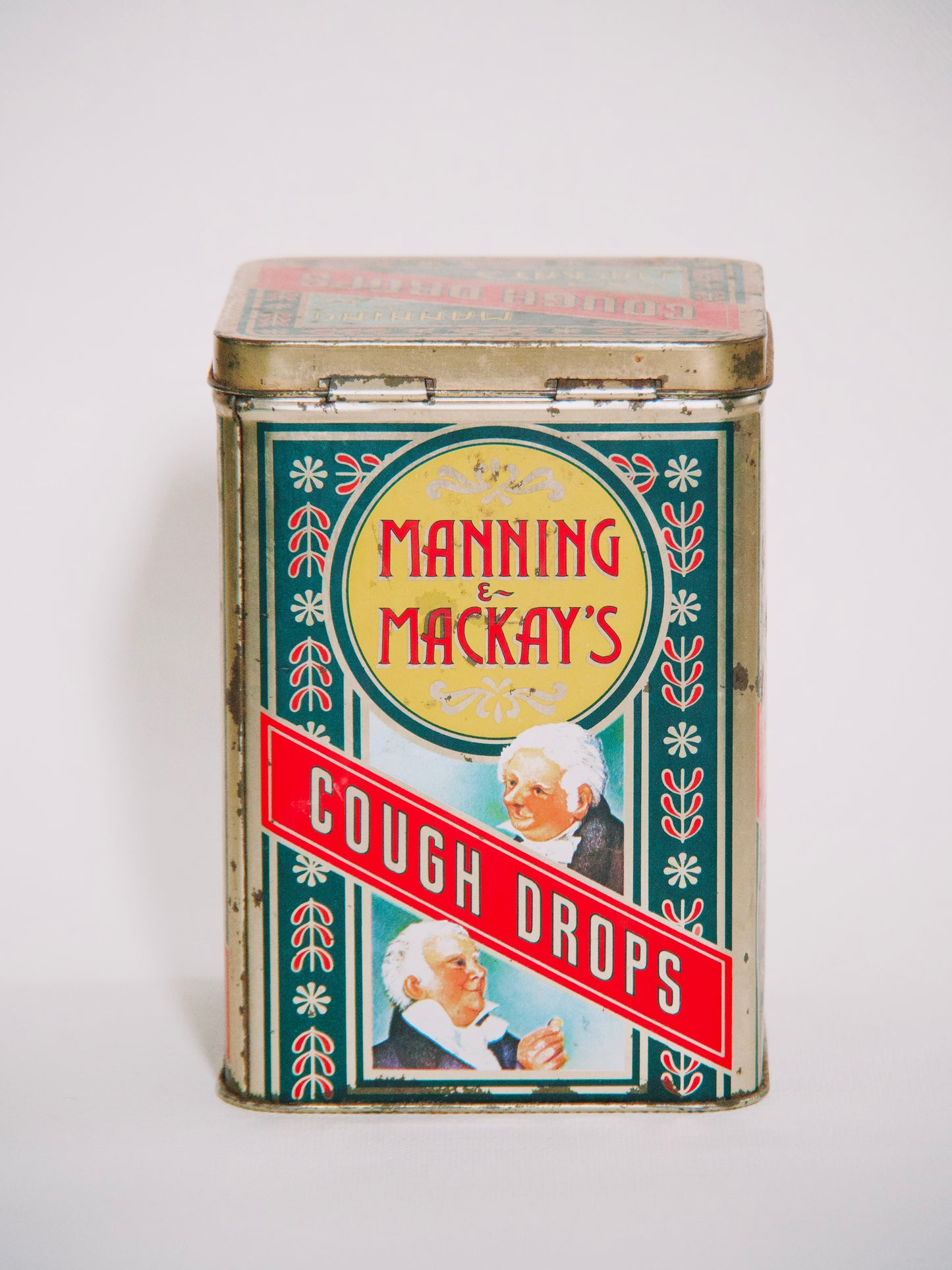Boite ancienne apothicaire britannique / Manning & Mackay's