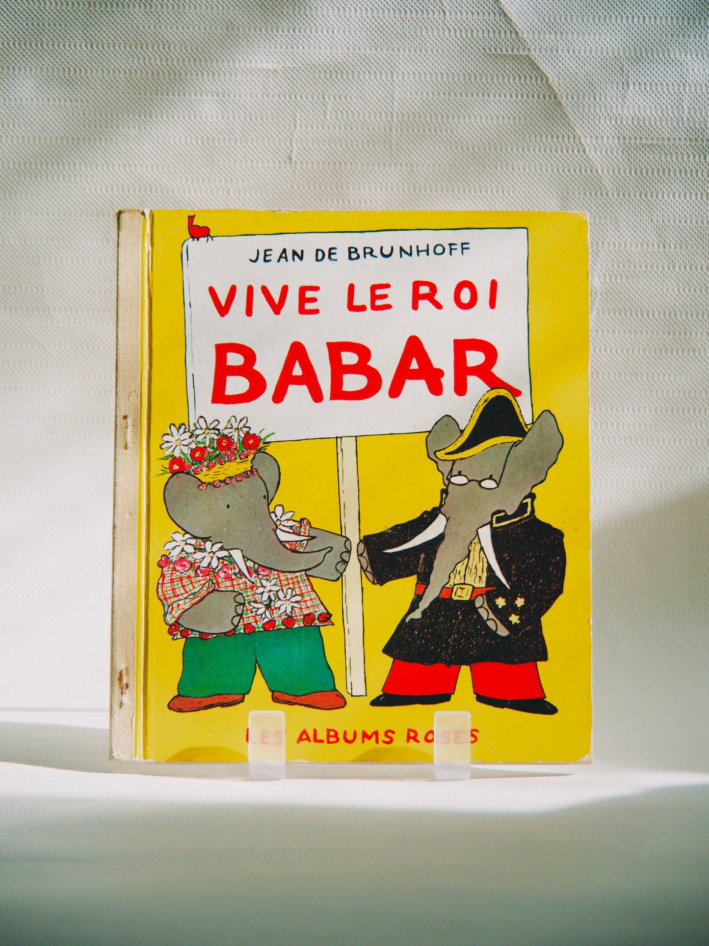 Livre "Vive le Roi Babar" édition 1975