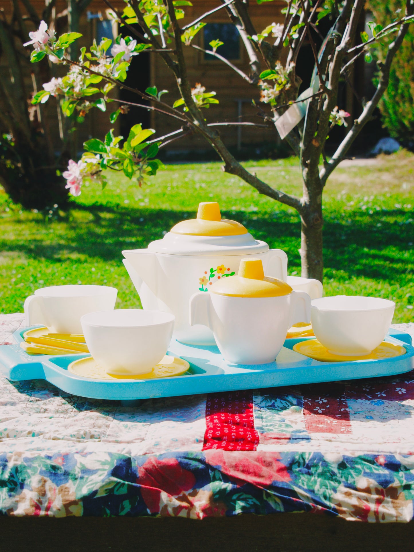 service à thé Fisher Price / années 80