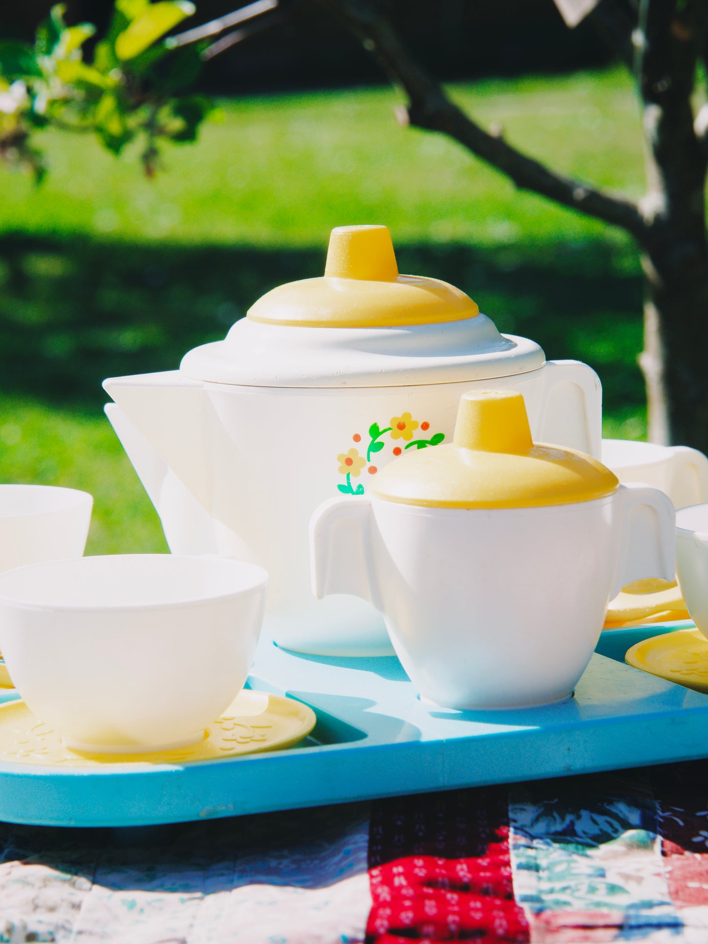 service à thé Fisher Price / années 80