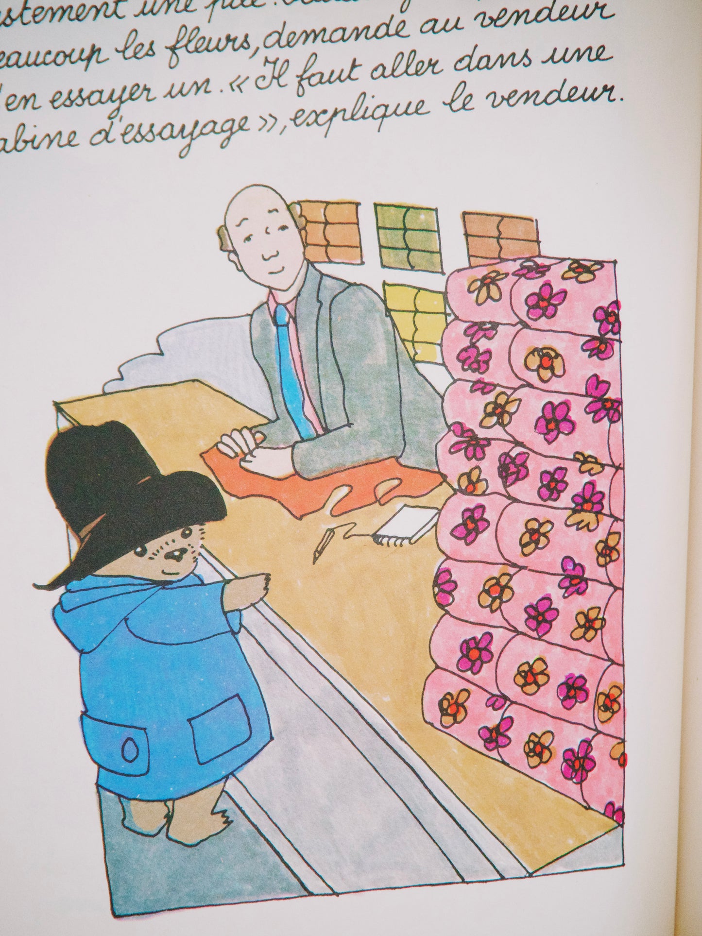 Livre en français - Paddington fait des commissions - 1977