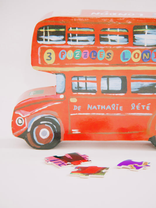 Puzzle Londres par Nathalie Lété - Vilac