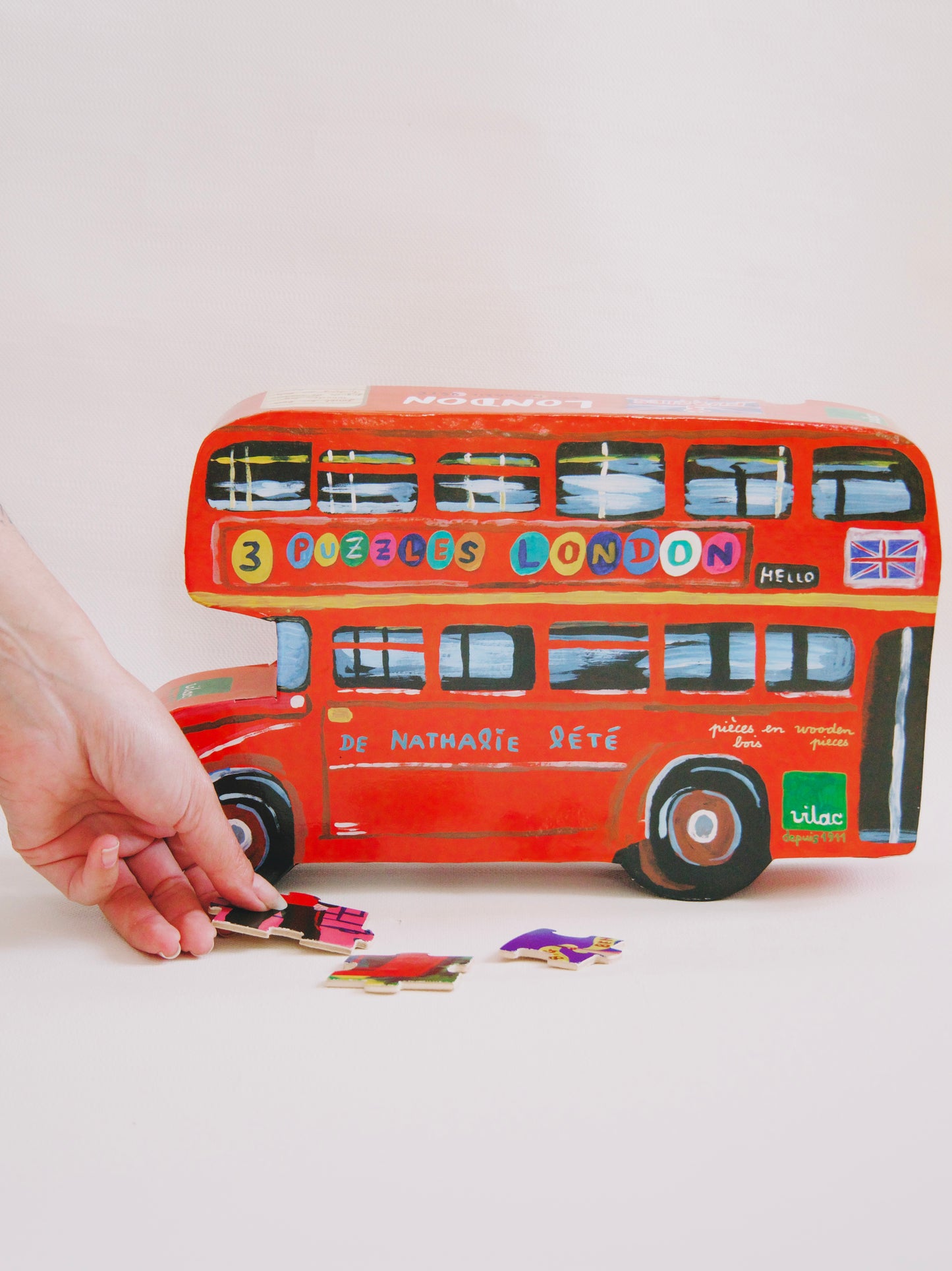 Puzzle Londres par Nathalie Lété - Vilac
