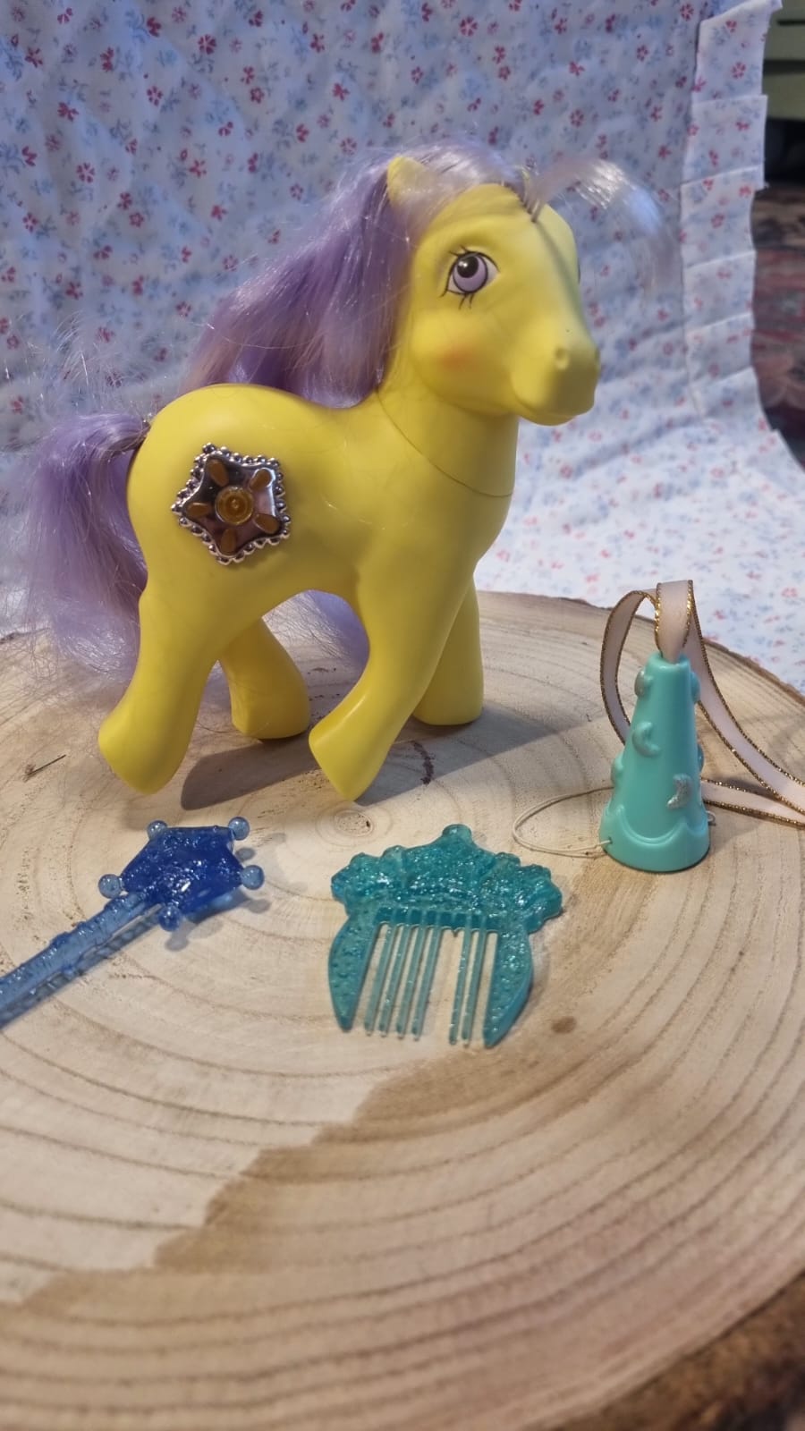 Mon Petit Poney G1 Vintage - Princess Starbust Médaillon