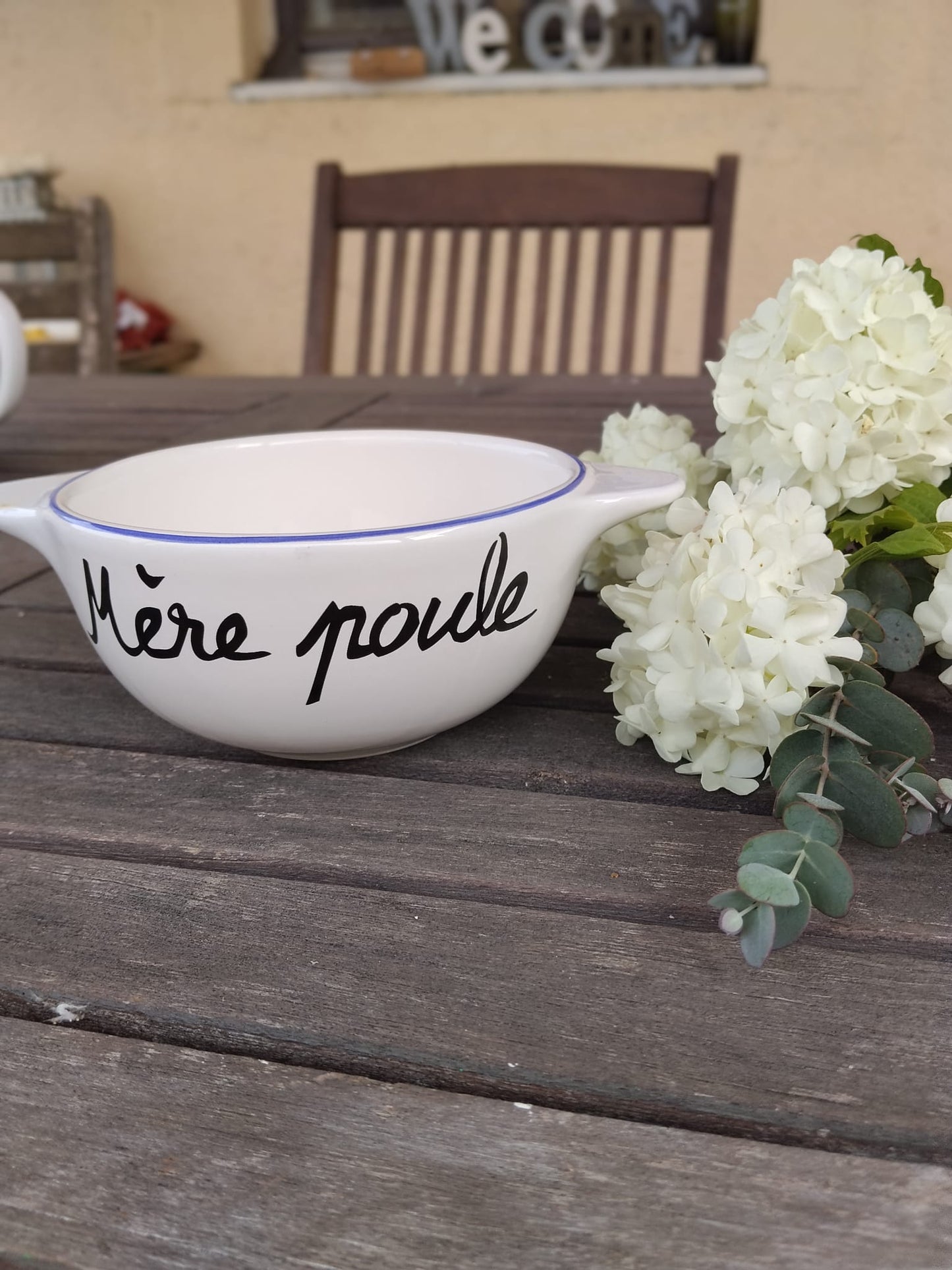 Bol Breton Pied de Poule - Mère Poule