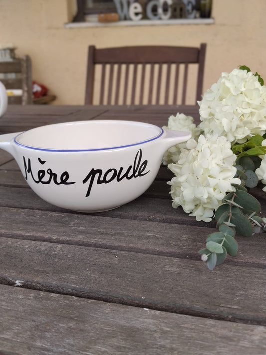 Bol Breton Pied de Poule - Mère Poule