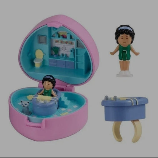 Gacha Polly Pocket - rose