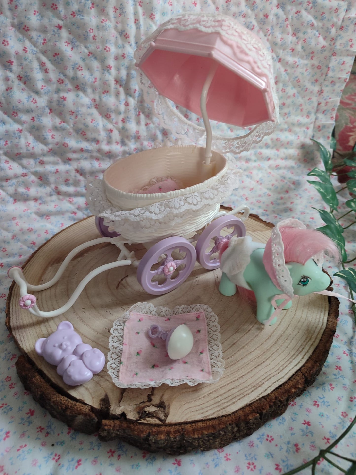 🌈 Mon Petit Poney G1 Vintage - Baby Buggy