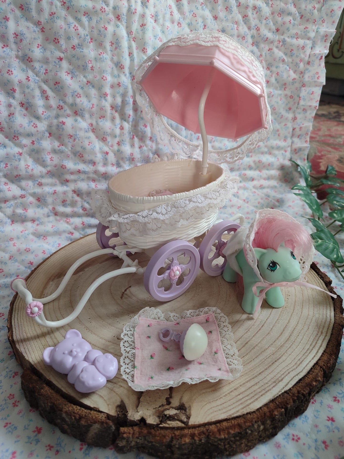🌈 Mon Petit Poney G1 Vintage - Baby Buggy