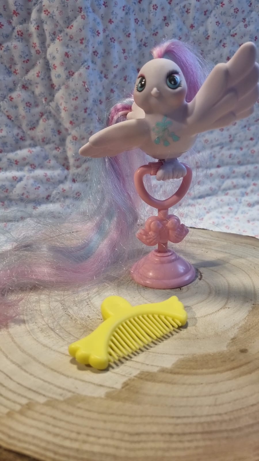 Mon Petit Poney G1 - Tinsel Tails (Oiseau de paradis rose)