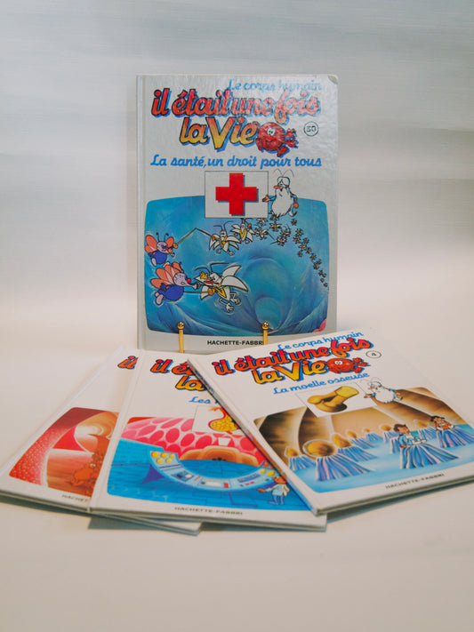 Lot de 4 livres Il était une fois la vie