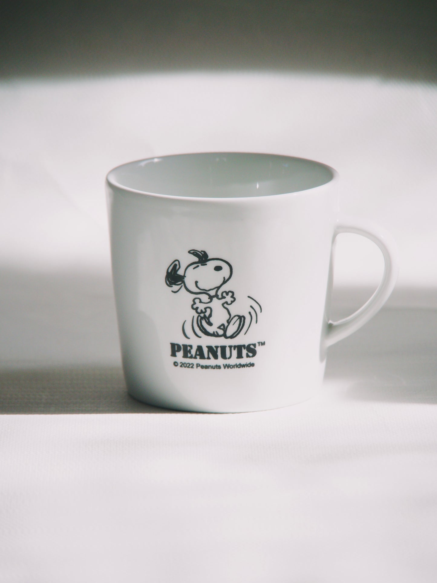 Mug Peanuts noir & blanc