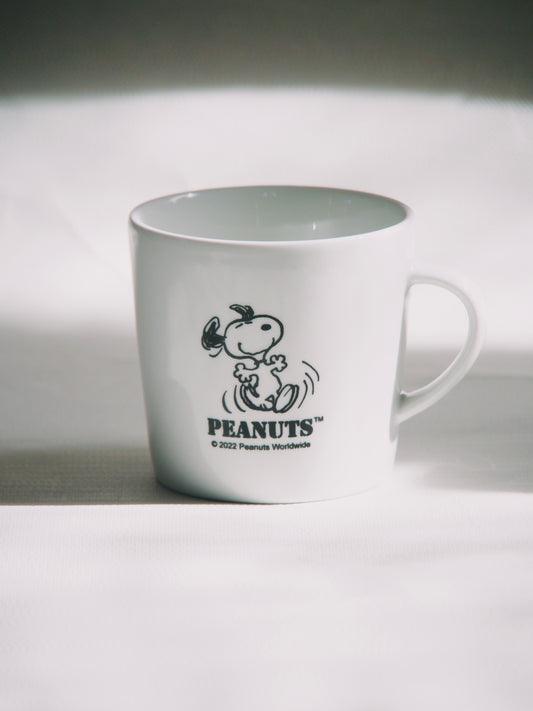 Mug Peanuts noir & blanc