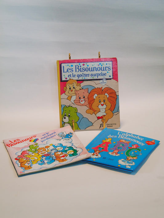 Ensemble de 3 albums Bisounours