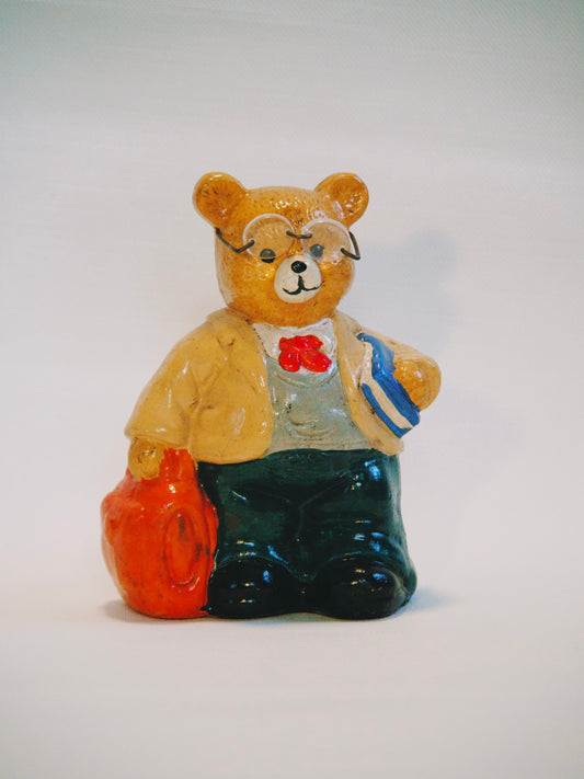 🐻 Tirelire ours en céramique