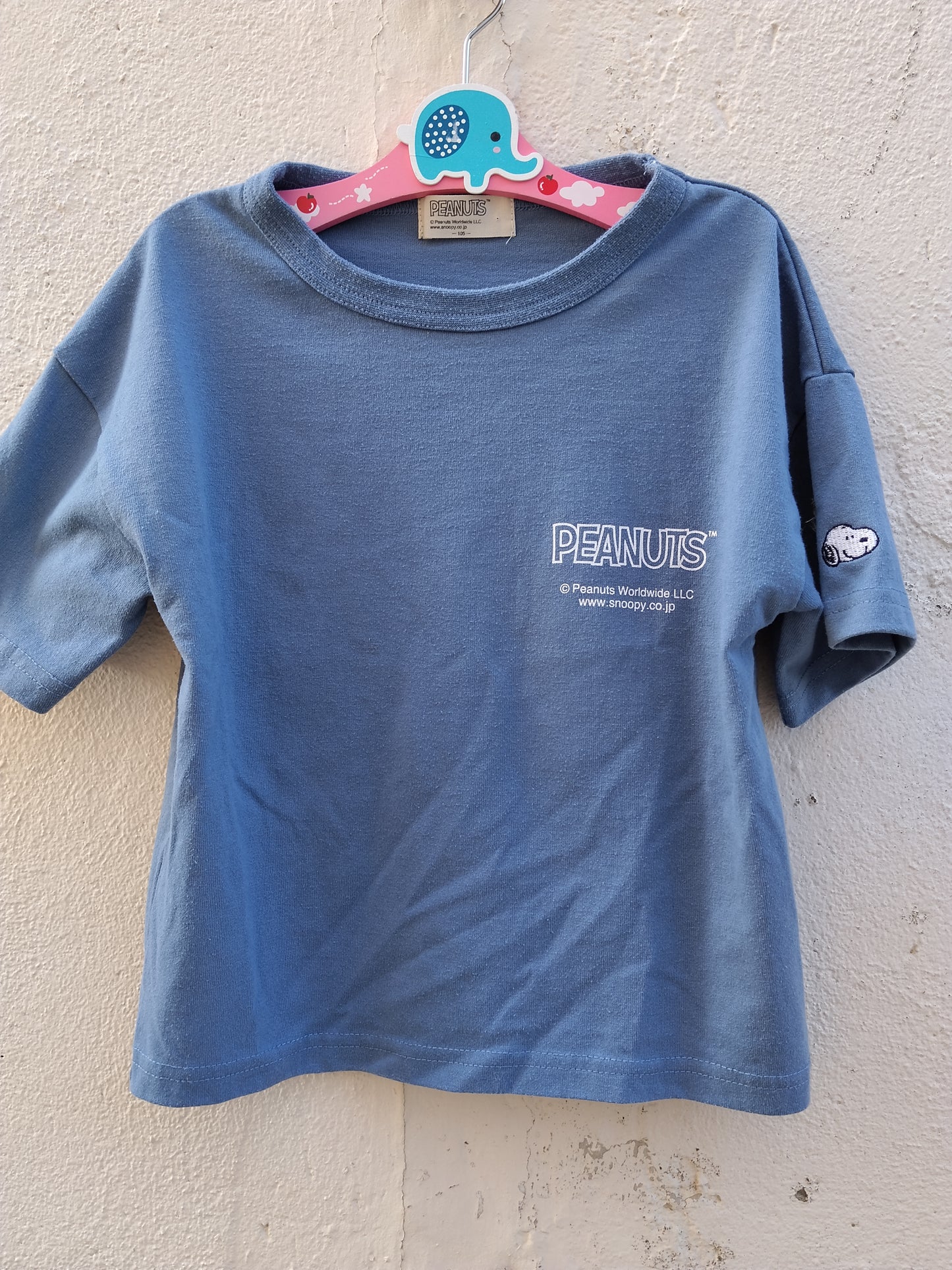 T-shirt bleu Snoopy