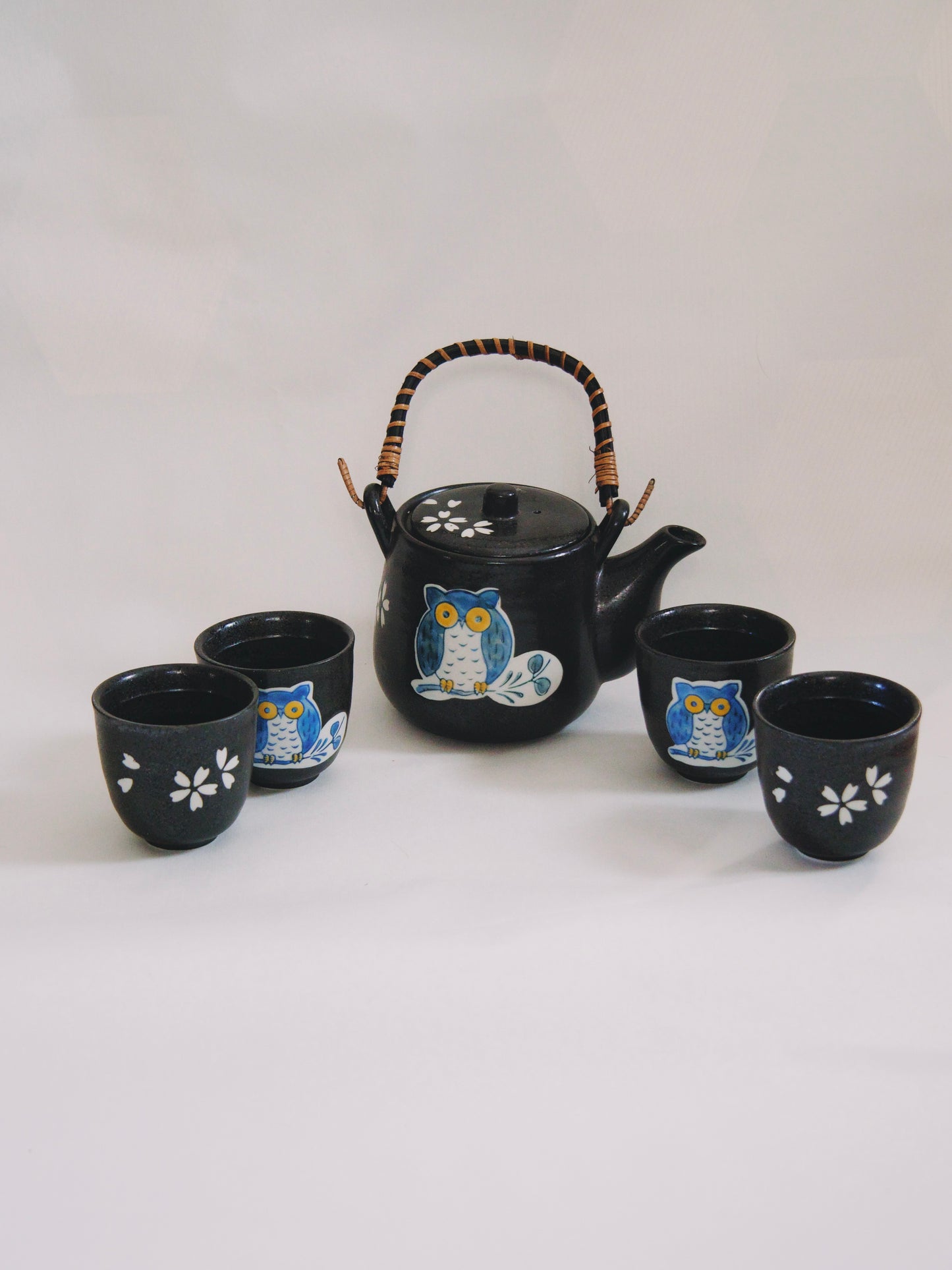 Service à thé japonais en grès