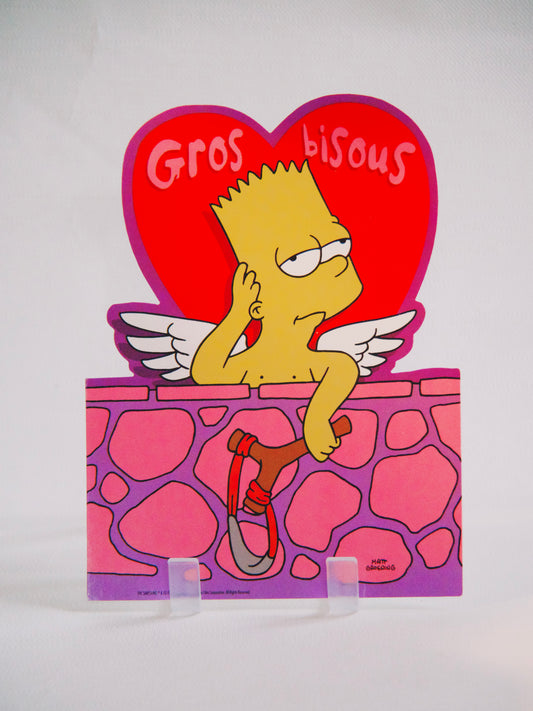 Carte de voeux Simpsons Bart