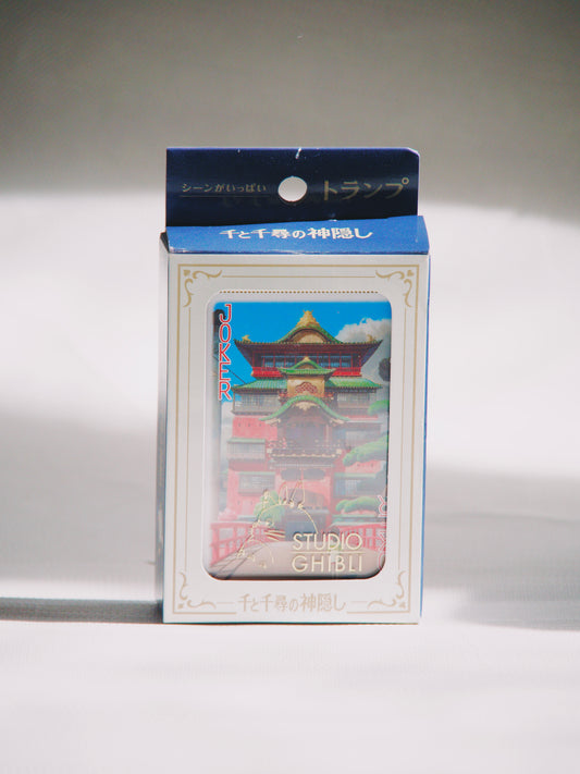 Jeu de cartes "le voyage de Chihiro"