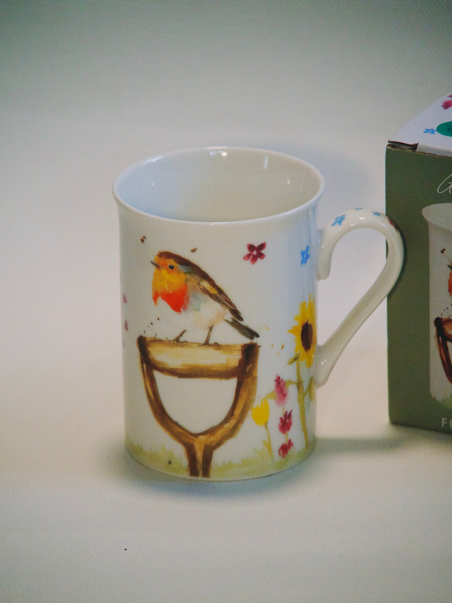 Mug Rouge Gorge du printemps